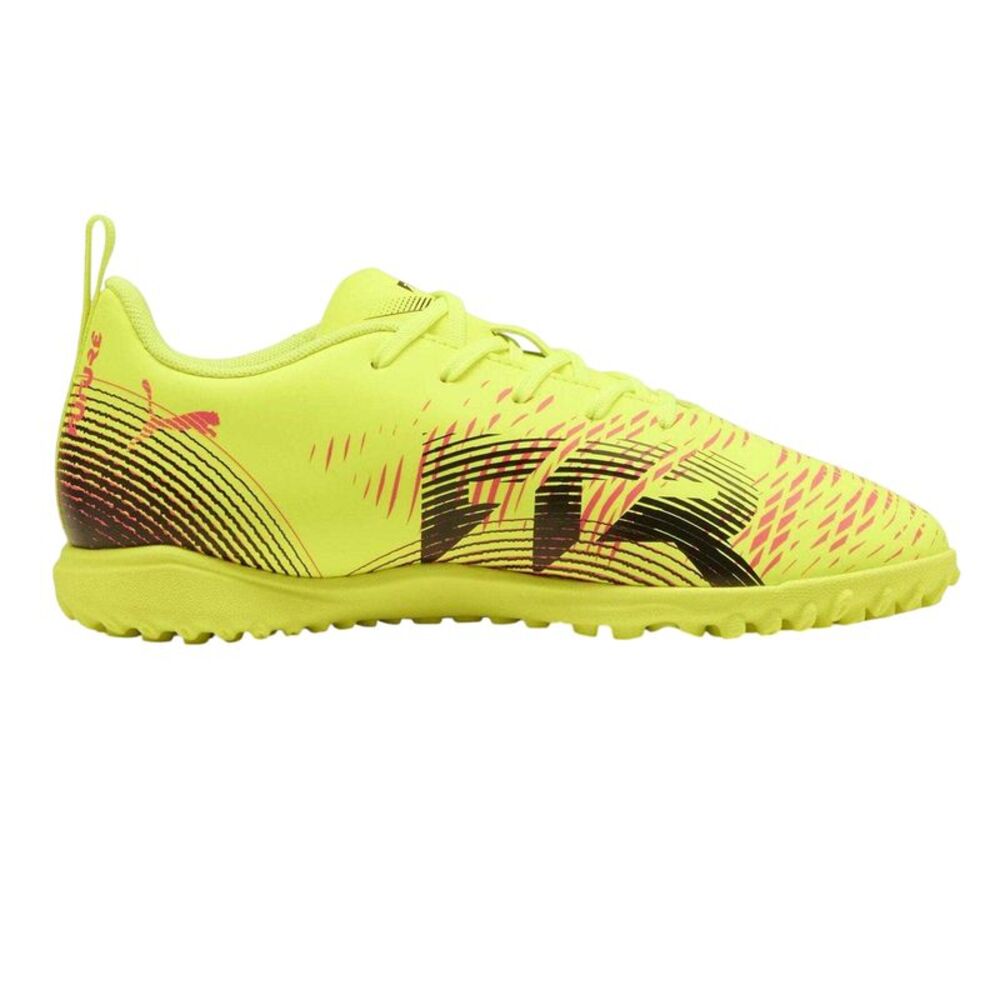 Puma Boys Future 8 Play Football Astro Turf Sneakers / Yellow/Black